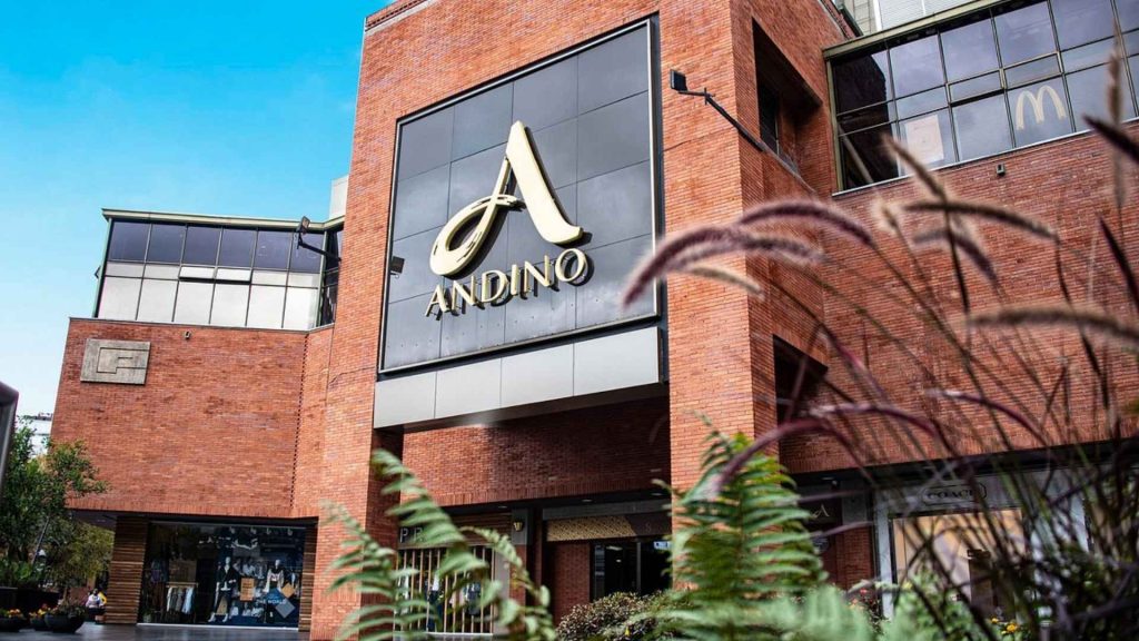 Centro Comercial Andino en Bogotá, punto clave de shopping de lujo en la Zona T